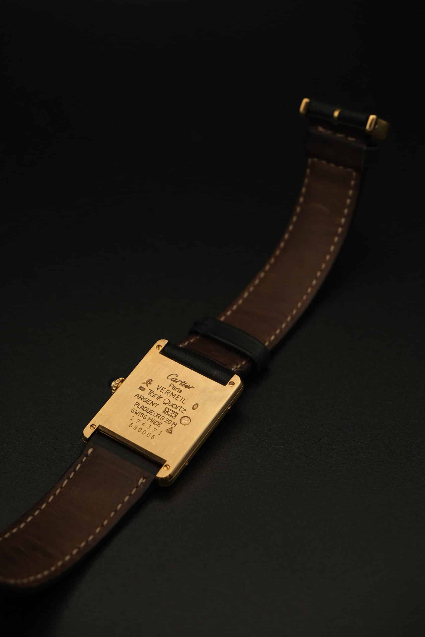 Cartier Tank Must Vermeil - SOLD - Imagen 10